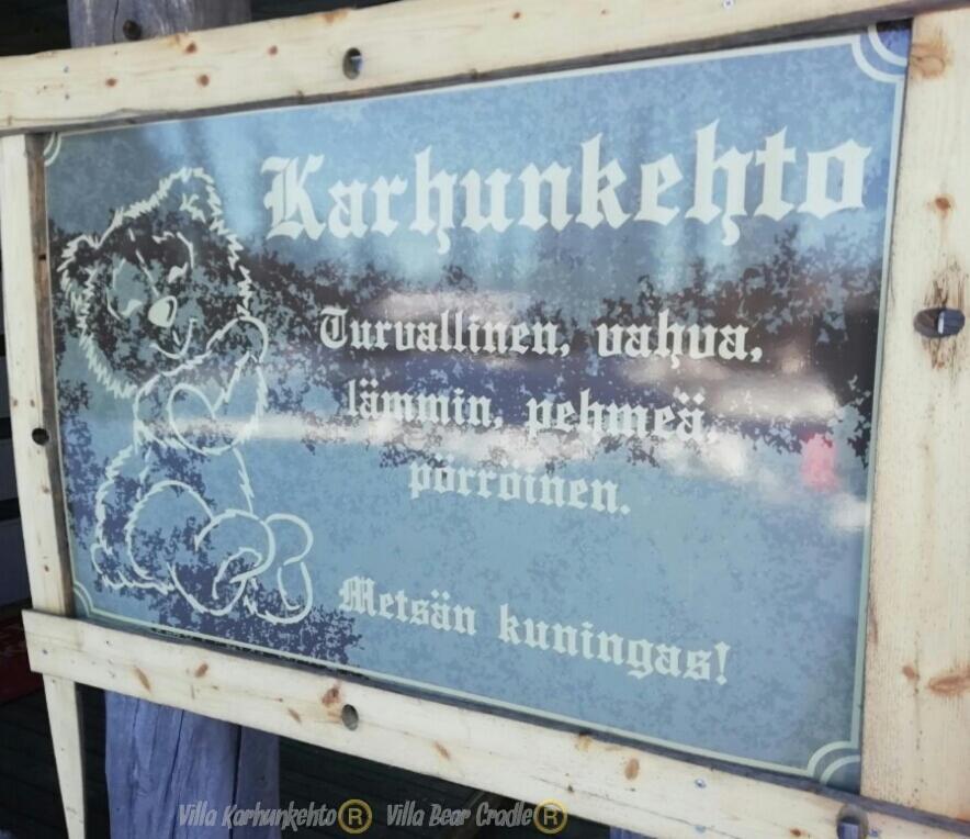 Villa Karhunkehto Луосто Экстерьер фото
